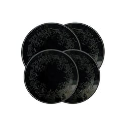 Range Kleen Black Stainless Steel Burner Cover Set