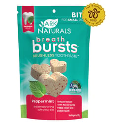 Antelope Pets Ark Naturals Peppermint Dental Chews For Dogs 4 oz 1 pk