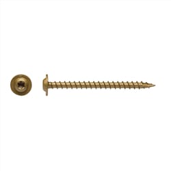 Big Timber No. 8 Ga. X 2-1/4 in. L Star Round Head Fine Multi- Material Screw