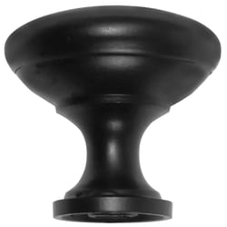 Laurey Hollow Transitional Round Cabinet Knob 1-3/8 in. D 1.18 in. Matte 1 pk
