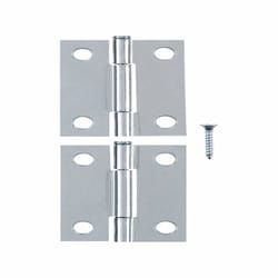 Ace 2.75 in. W X 2 in. L Zinc Plated Zinc Narrow Hinge 2 pk