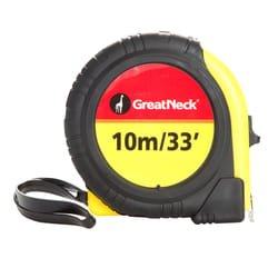 Great Neck 33 ft. L X 1 in. W Measuring Tape 1 pk