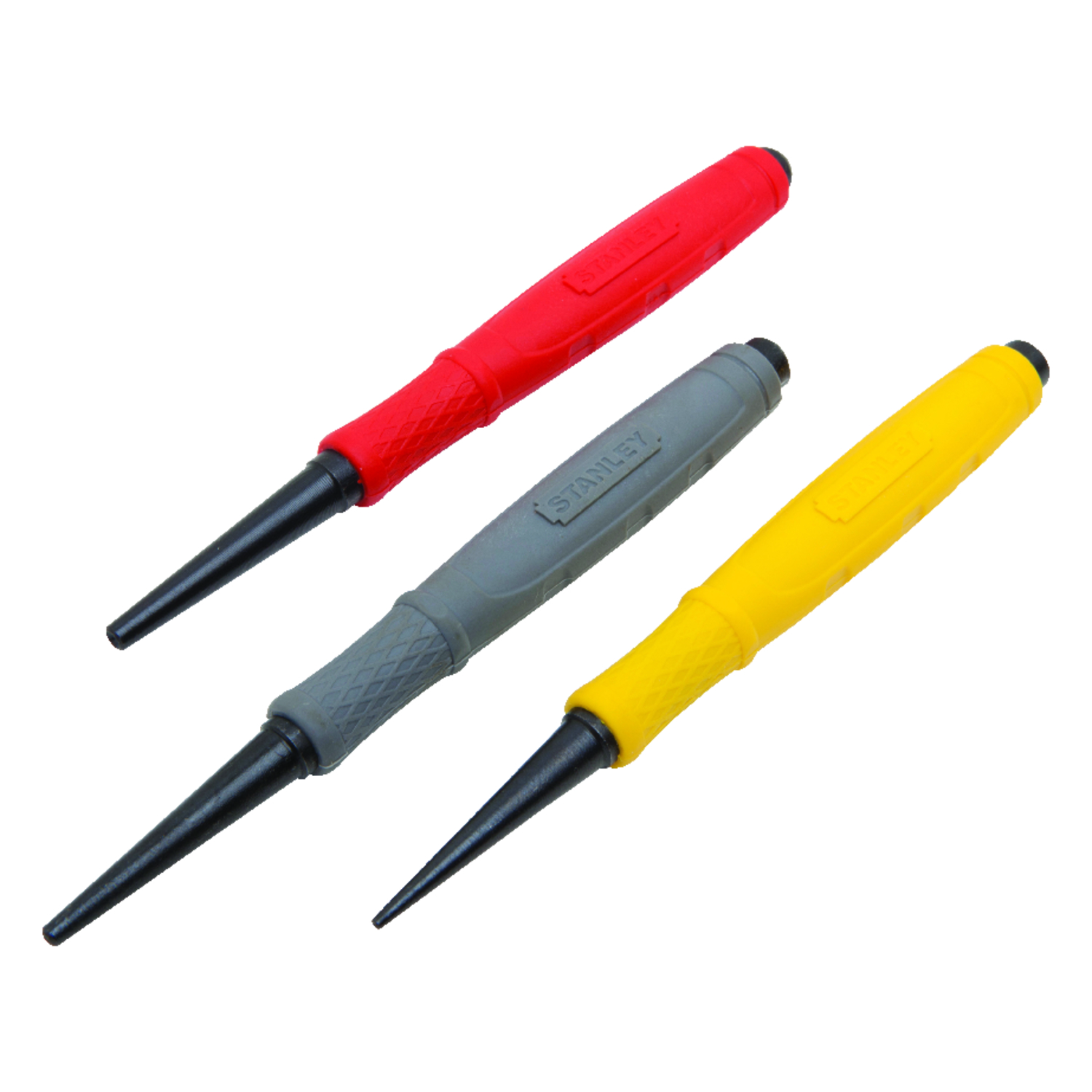 Stanley Cushion Grip Nail Set 3 pc