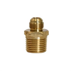 ATC 3/8 in. Fine Thread Flare X 1/2 in. D Male Brass Connector