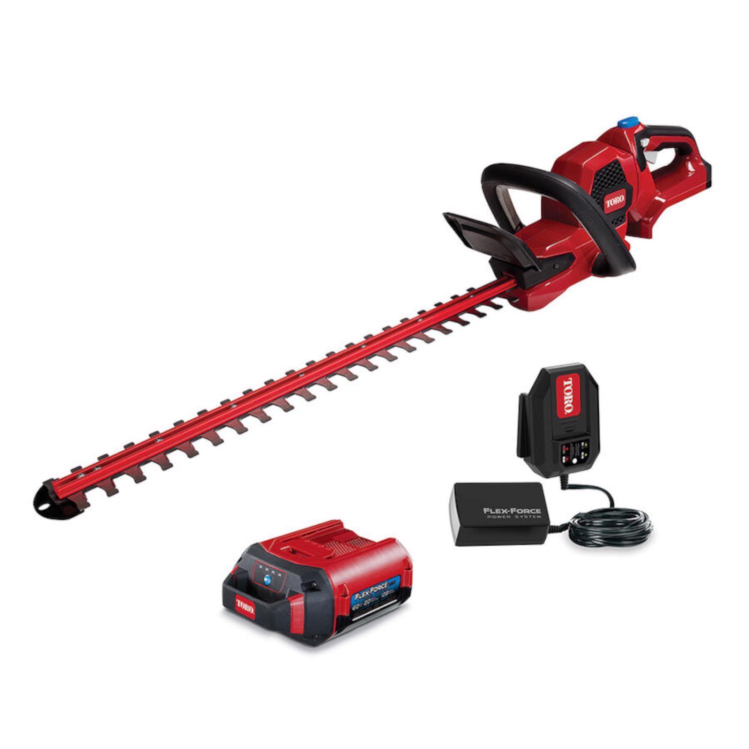 Toro Flex Force 51841 24 in. 60 V Battery Hedge Trimmer Kit (Battery & Charger) Uae Electronic uaeelectronic.com