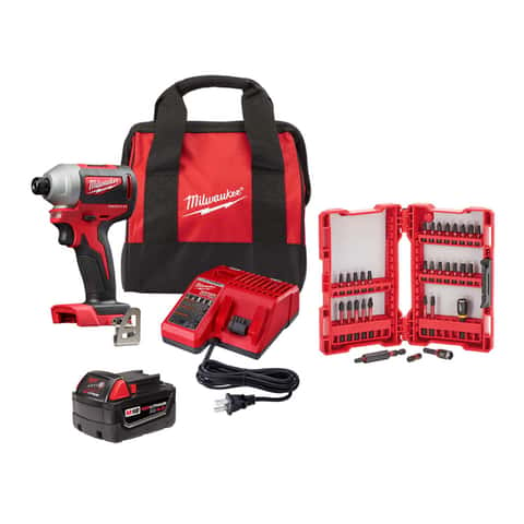 Milwaukee M12 FUEL 3/8 in. Brushless Cordless 4-in-1 Installation Driver  Kit (Battery & Charger) - Ace Hardware