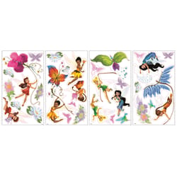 Roommates 13.62 in. W x 7.25 in. L Disney Fairies Peel and Stick Wall Decal