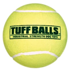 Petsport Tuff Ball Green Polyster/Rubber Tennis Balls Mega 1 pk