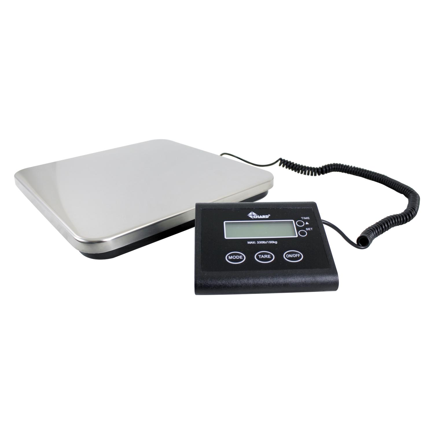 Chard Black/Silver Digital Food Scale 330 lb Sansujyuku sansujyuku.com