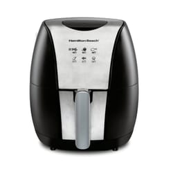 Hamilton Beach Black/Silver 3.4 qt Programmable Digital Air Fryer