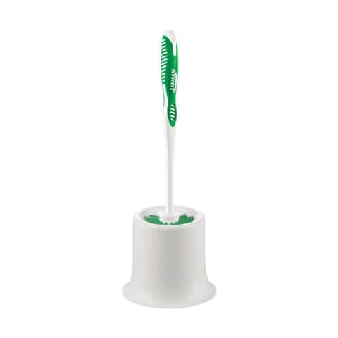 Libman 10 in. W Hard Bristle 48 in. Steel Handle Floor Scrub Brush - Ace  Hardware