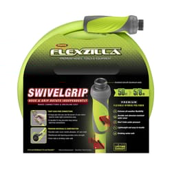 Legacy Flexzilla 1/2 in. D X 50 ft. L Premium Grade Garden Hose Kit Legacy Flexzilla 1/2 in. D X 50 ft. L Premium Grade Garden Hose Kit