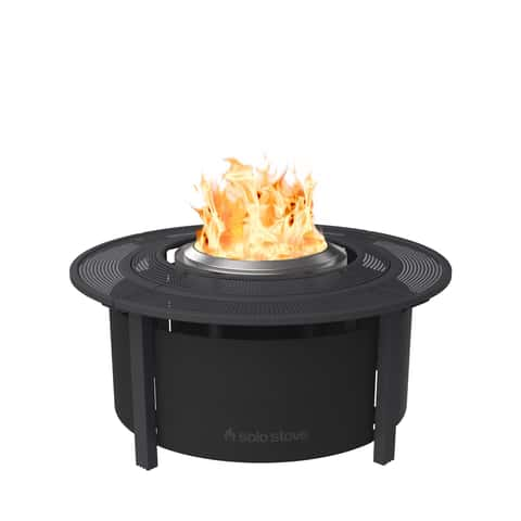 Solo Stove Mesa XL Stainless Steel Round Wood Pellets Fire Pit with Stand -  Ace Hardware