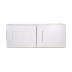 Design House Brookings 15 in. H X 30 in. W X 12 in. D White Wall Cabinet