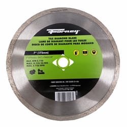 Forney 7 in. D X 7/8 in. Diamond Diamond Saw Blade 1 pc