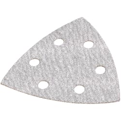 DeWalt 3.75 in. L 80 Grit Hook and Loop Triangular Sandpaper Set 12 pc