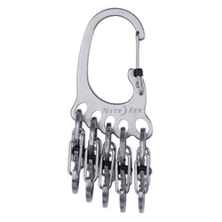 Nite Ize BigFoot Locker 2 in. D Stainless Steel Silver Carabiner Key Chain Nite Ize BigFoot Locker 2 in. D Stainless Steel Silver Carabiner Key Chain