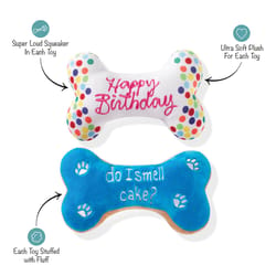 Pet Shop by Fringe Studio Birthday Bone Dog Toy