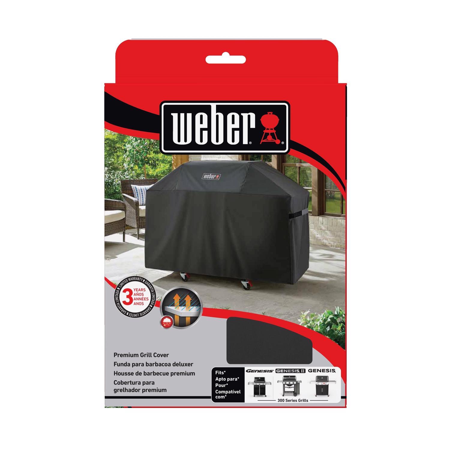 Weber 8pk – Premium Genesis 300 and Genesis II 300 Series Black Grill Cover For Genesis 300 and Gene Uae Electronic uaeelectronic.com