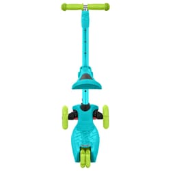 Retrospec Chipmunk Plus Unisex 3-Wheel Kick Scooter Turquoise