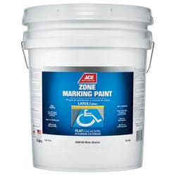Ace White Zone Marking Paint 5 gal