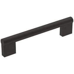 Amerock Versa Bar Cabinet Pull 5-1/16 in. Matte Black 1 pk