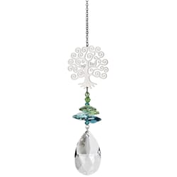 Woodstock Chimes Crystal Fantasy Tree of Life Wind Chime