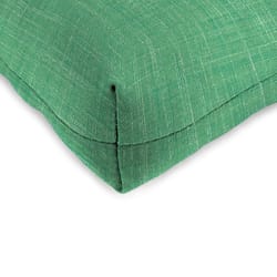 Jordan Manufacturing Green Polyester Wicker Seat Cushion 4 in. H X 19 in. W X 19 in. L