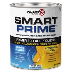 Zinsser Smart Prime White Water-Based Primer 1 qt