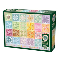 Cobble Hill Star Quilt Seasons Jigsaw Puzzle 1000 pc