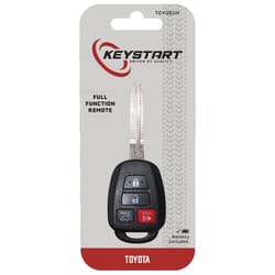 KeyStart TOY060 Advanced Security Automotive Remote HD Key Traditional Blade Double For Toyota