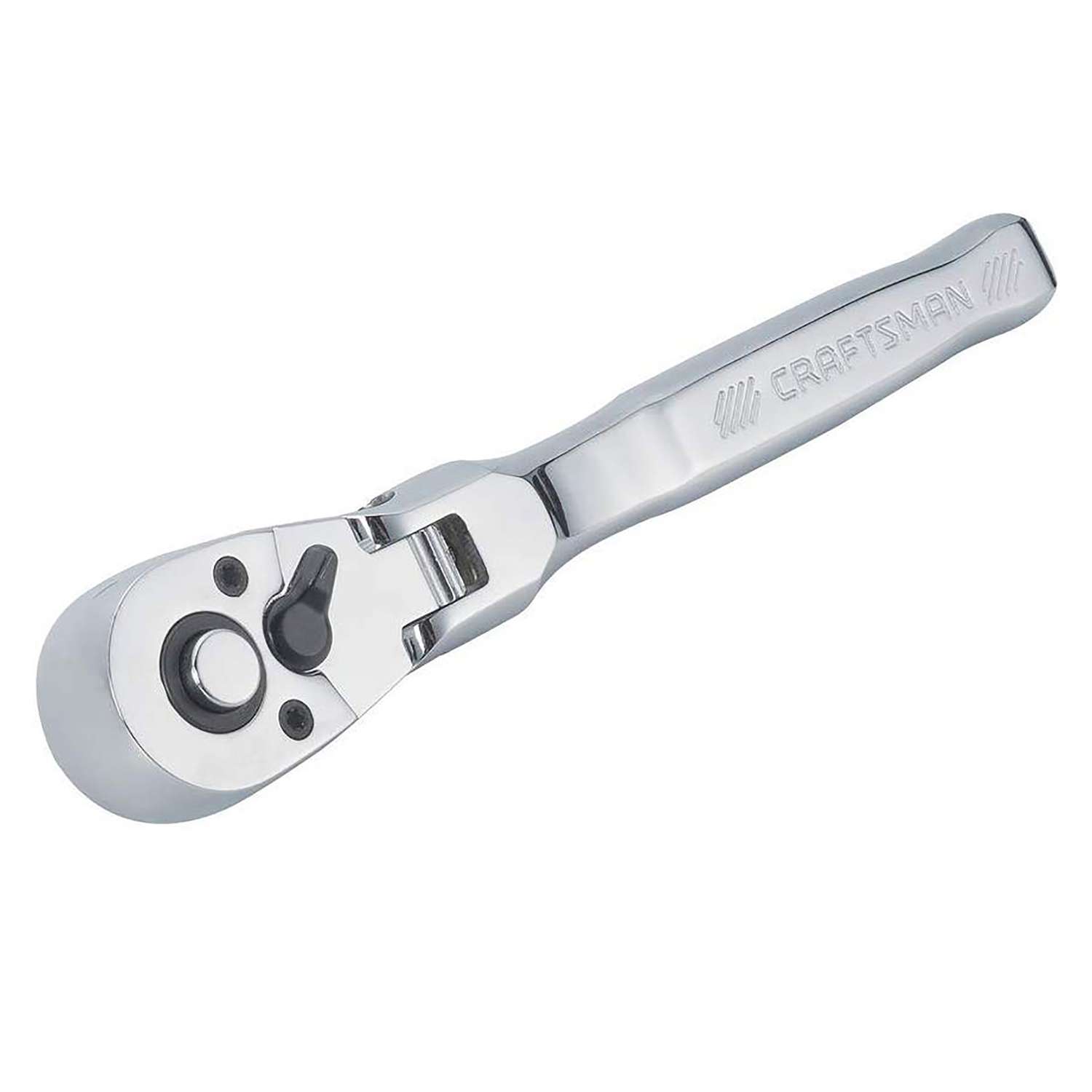Craftsman 3/8 in. drive Alloy Steel Flex Head Ratchet 72 teeth 1 pc. Ace Hardware