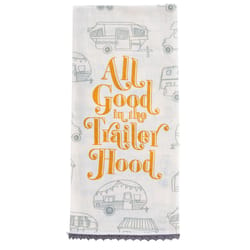 Karma Multicolored Cotton Trailer Hood Tea Towel 1 pk