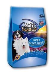 NutriSource Adult Chicken and Rice Cubes Dog Food 26 lb