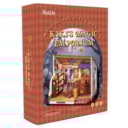 Robotime Kiki's Magic Emporium DIY Miniature House Kit Multicolored