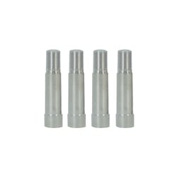 Veteran Tire and Rubber TR-416-S 1 Outer Mount Metal Valve Stem (4 Pack)