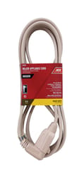 Ace 12/3 SPT-3 120 V 9 ft. L Appliance Cord