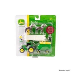 TOMY John Deere Farm Toy Set Assorted 10 pc