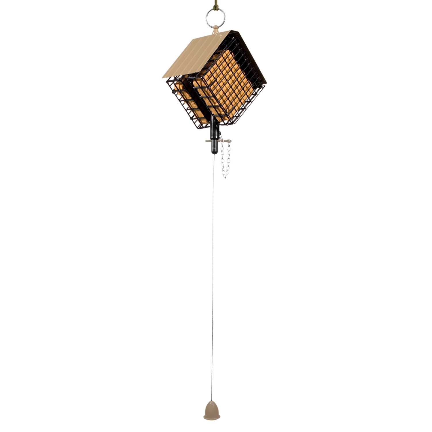 The Effortless Birdfeeder 2 Pocket Metal Suet Basket Ace Hardware