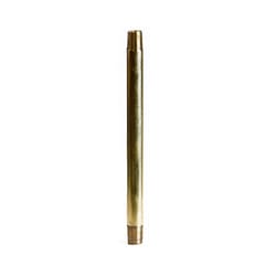 ATC 1/8 in. MPT 1/8 in. D MPT Yellow Brass Nipple 5 in. L