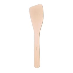 Pacific Merchants Natural Beechwood Spatula with Curve Edge