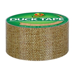 Duck 1.88 in. W X 10 yd L Brown Burlap Duct Tape