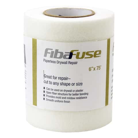 Saint-Gobain ADFORS FibaFuse 6 in. x 75 ft. Paperless Drywall and Plaster Repair Fabric