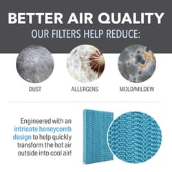 Perfect Aire 14 in. H X 10.5 in. W Blue Cardboard Replacement Evaporative Cooler Filter