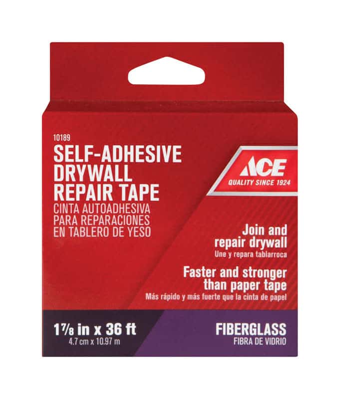 Ace 36 ft. L X 1.88 in. W Fiberglass White Self Adhesive Wall Repair