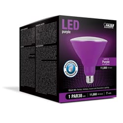 Feit PAR38 E26 (Medium) LED Bulb Purple 90 Watt Equivalence 1 pk