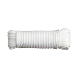 Koch Industries 3/16 in. D X 100 ft. L White Diamond Braided Polypropylene Rope