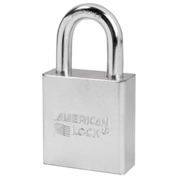 American Lock 6.56 in. H X 1-3/4 in. W Steel 5-Pin Cylinder Weather-Resistant Padlock