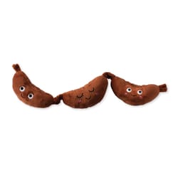 Pet Shop by Fringe Studio Wagsdale Brown Plush Making Ends Meat Dog Toy 1 pk