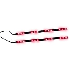 Custom Accessories 12 V Red LED Ultra Bright Light 2 pk